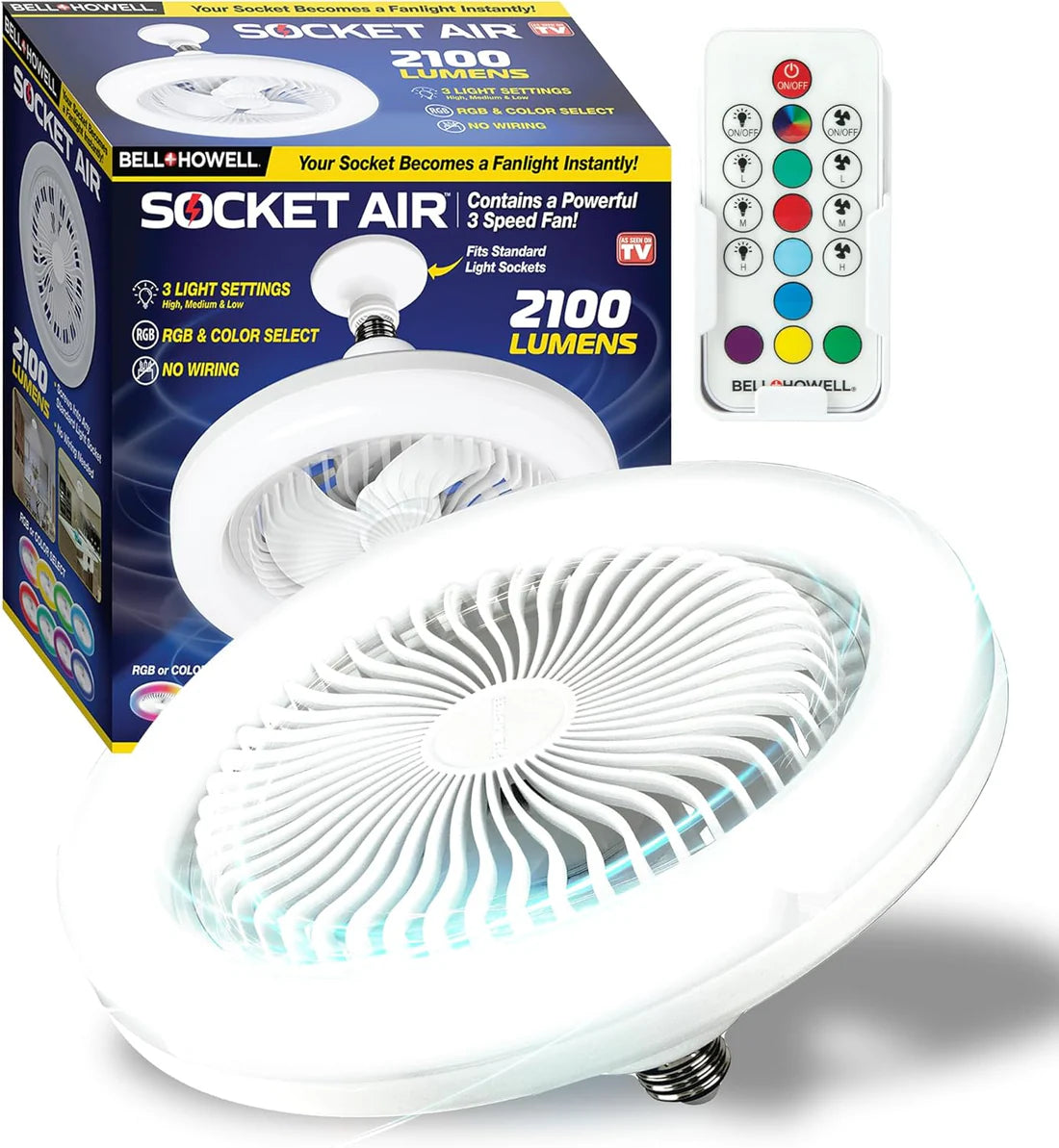 Foco Ventilador AeroLight™