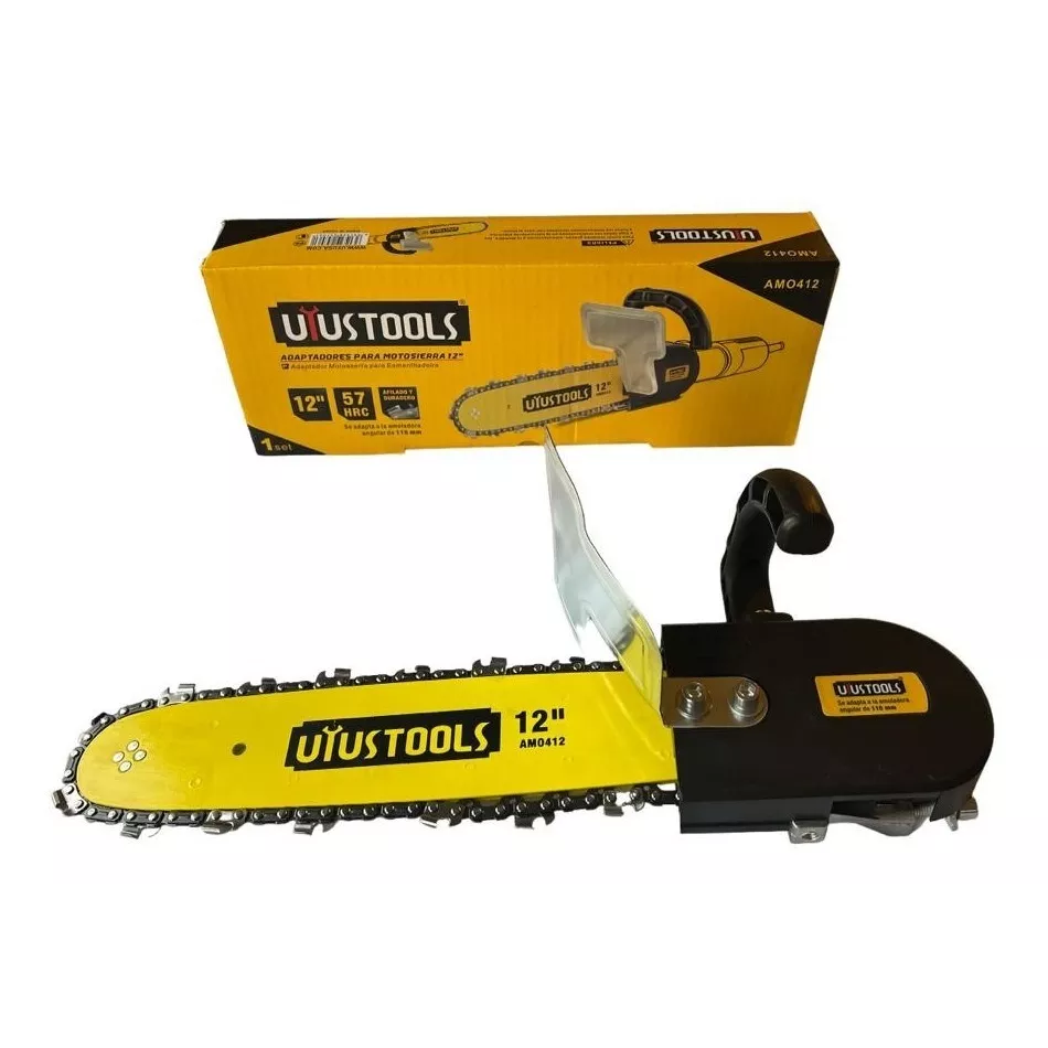 Adaptador de pulidora a motosierra