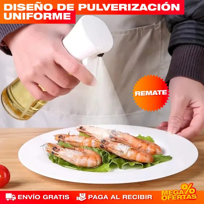 ¡SprayChef Pro! Botella Rociadora de Aceite 🍳