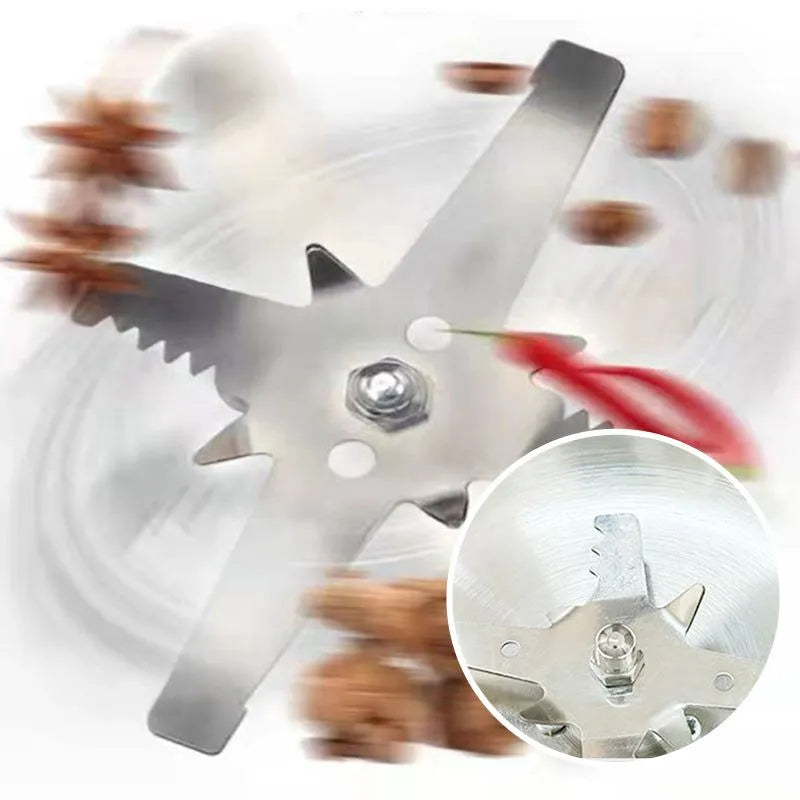 GrindMaster™ – Molinillo Premium 8 Blades ⚡