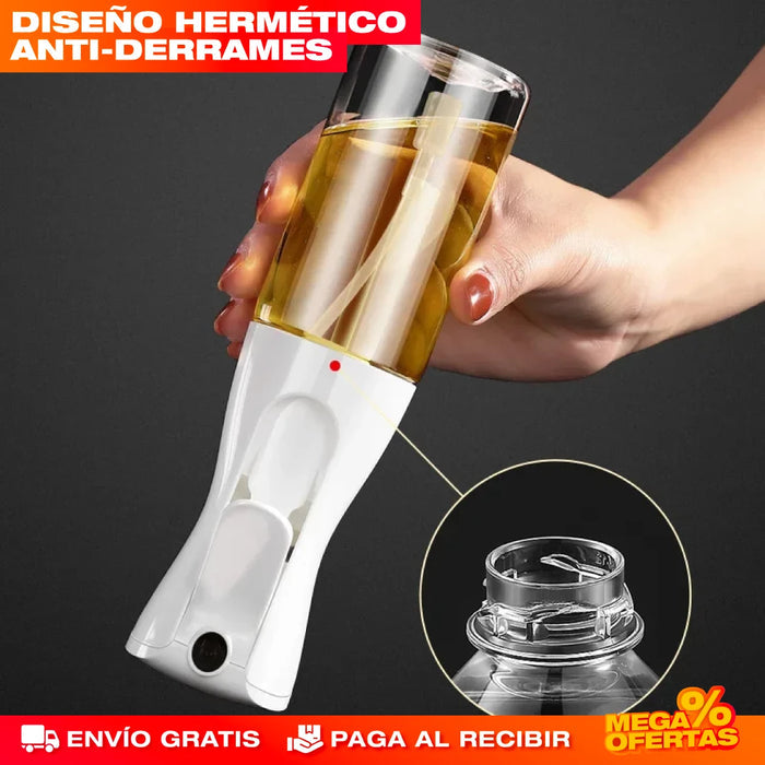 ¡SprayChef Pro! Botella Rociadora de Aceite 🍳