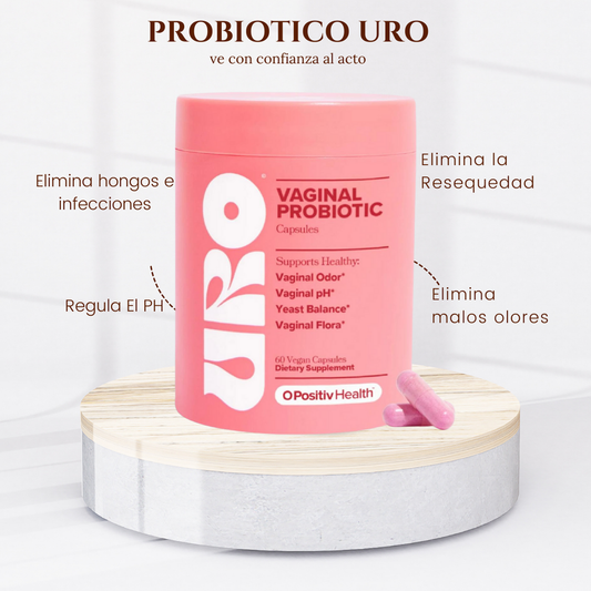 URO® - Probióticos vaginales x 60 Cápsulas